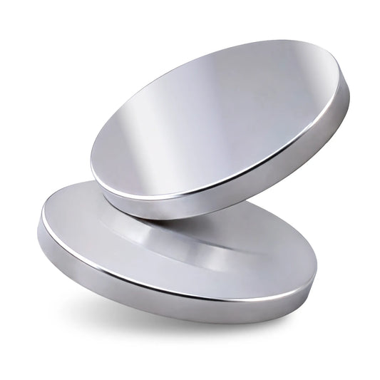 Tapa de Aluminio XS para vasos de velas - Tapa para Vela Color Plata Espejo