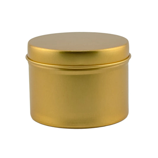 125ml - Tokio Lata de Aluminio Recto para velas - Dorado