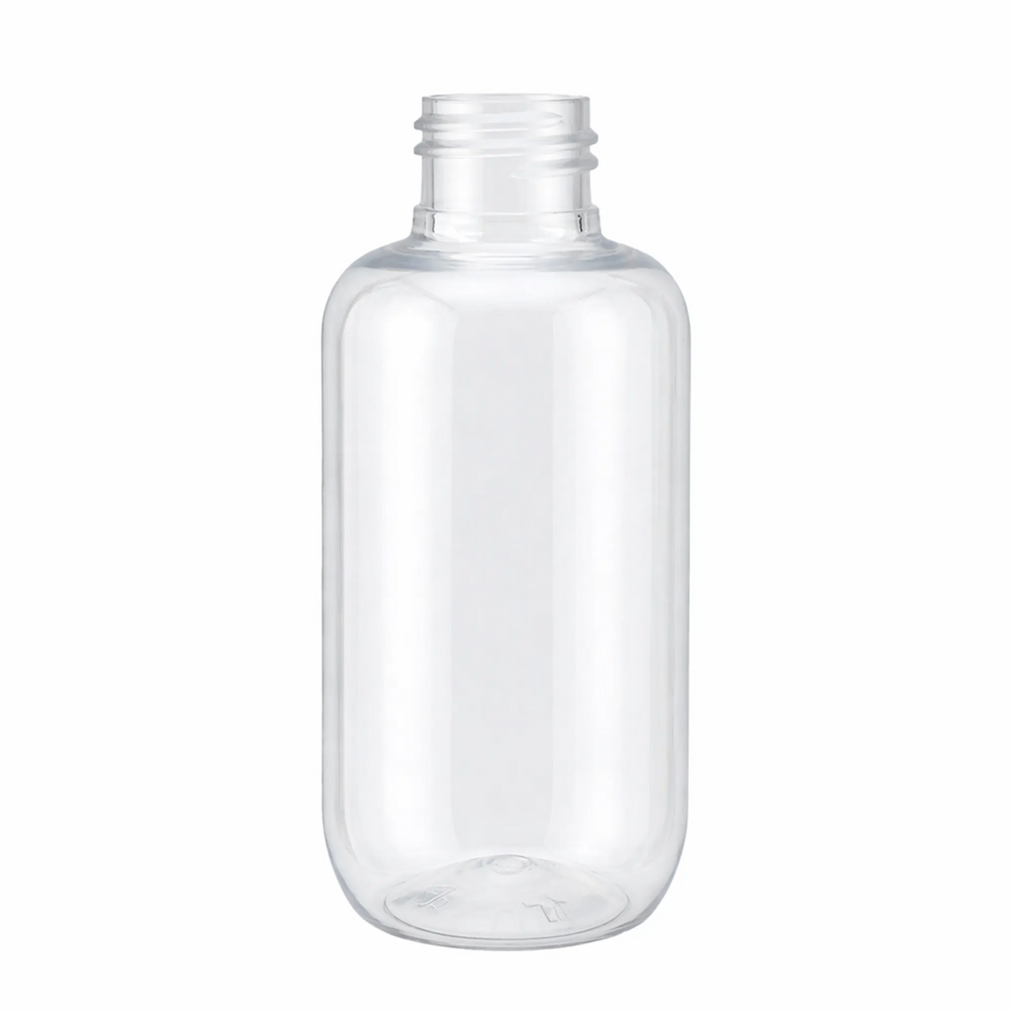 140ml Botella para Room Spray Con Atomizador Fino- Recipiente para Spray Aromatizante para Casa – Disparo Claro - Transparente / Negro
