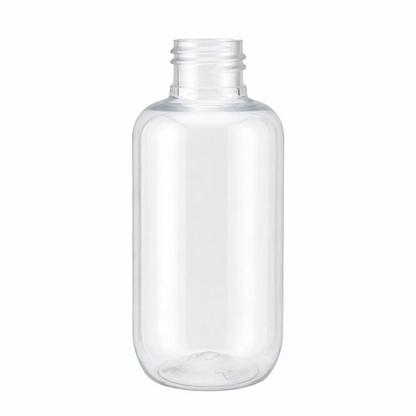 140ml Botella para Room Spray Con Atomizador Fino- Recipiente para Spray Aromatizante para Casa – Disparo Claro - Transparente / Negro