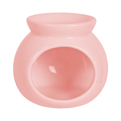 Quemador de Cera para Wax Melts  - Calentador de Cera Aromática de Cerámica - Rosa
