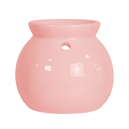 Quemador de Cera para Wax Melts  - Calentador de Cera Aromática de Cerámica - Rosa