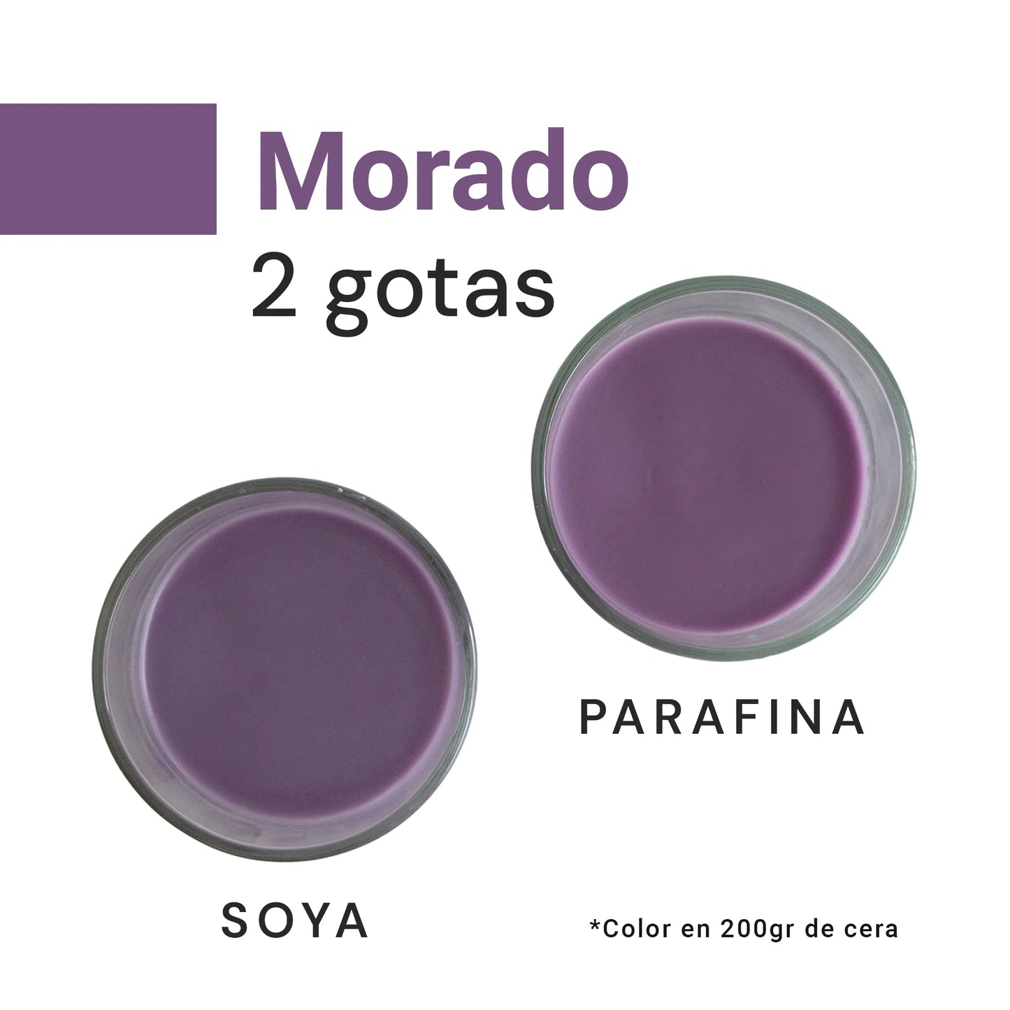 Colorante Líquido para Velas  – Ultra Concentración - Color: Morado