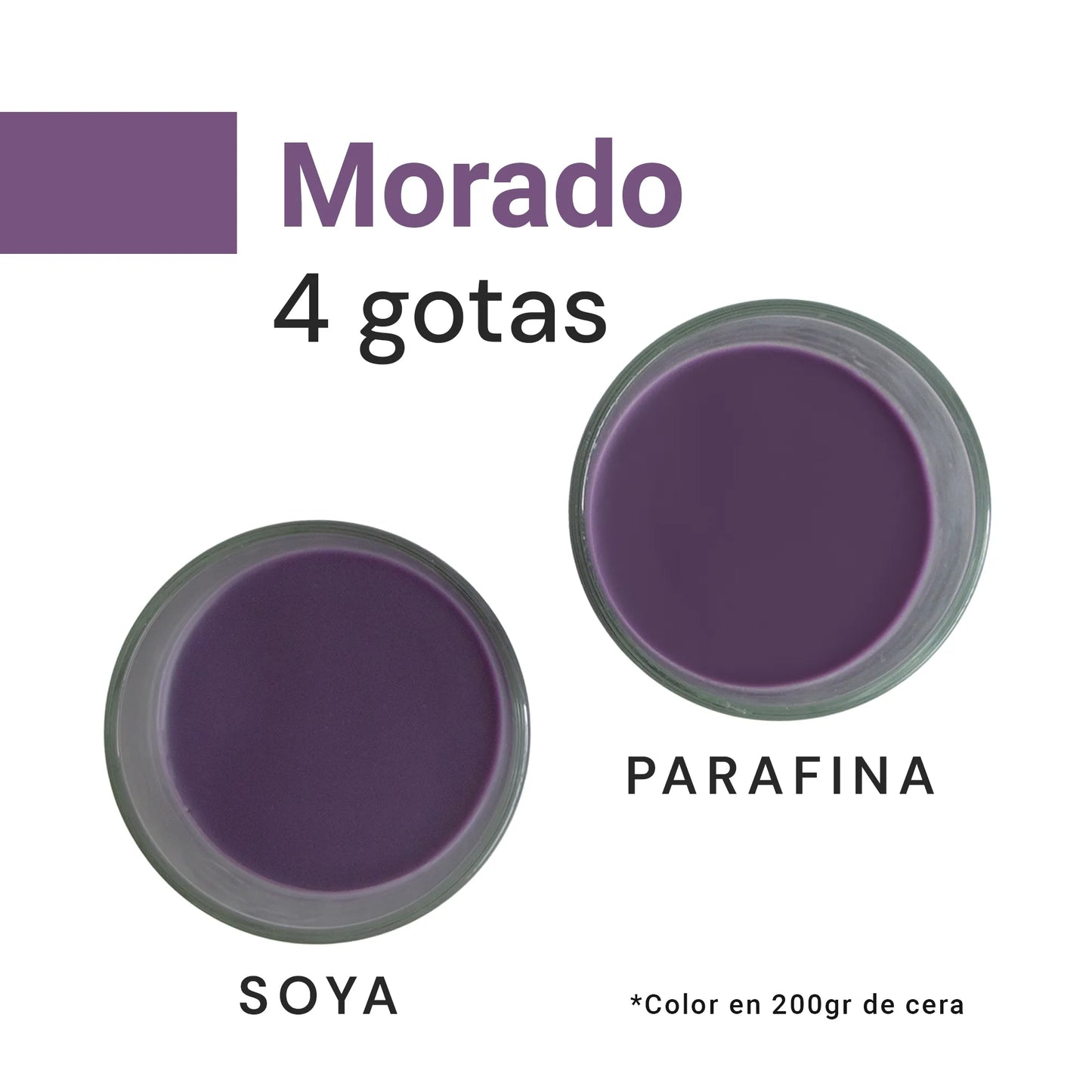 Colorante Líquido para Velas  – Ultra Concentración - Color: Morado