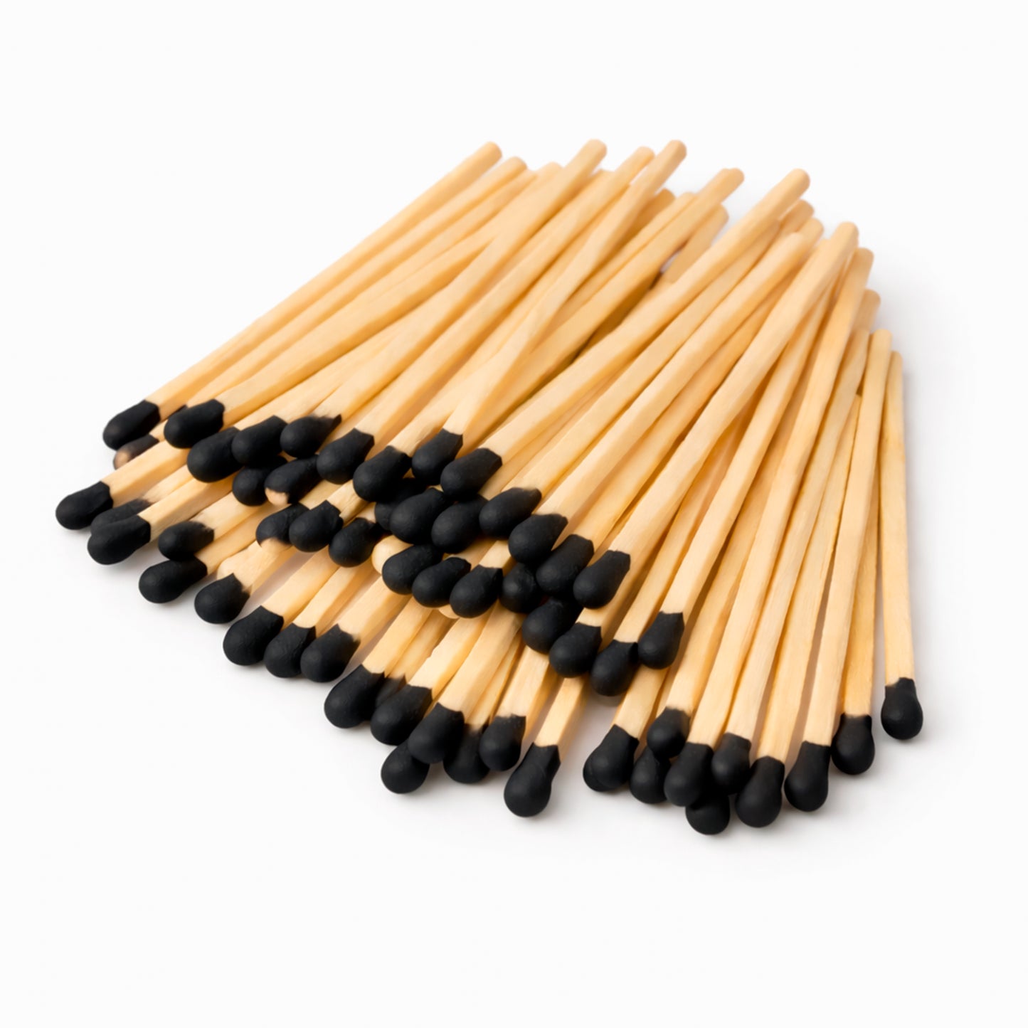 Cerillos de Colores Largos de Madera para Velas - Fósforos de Madera - Negro