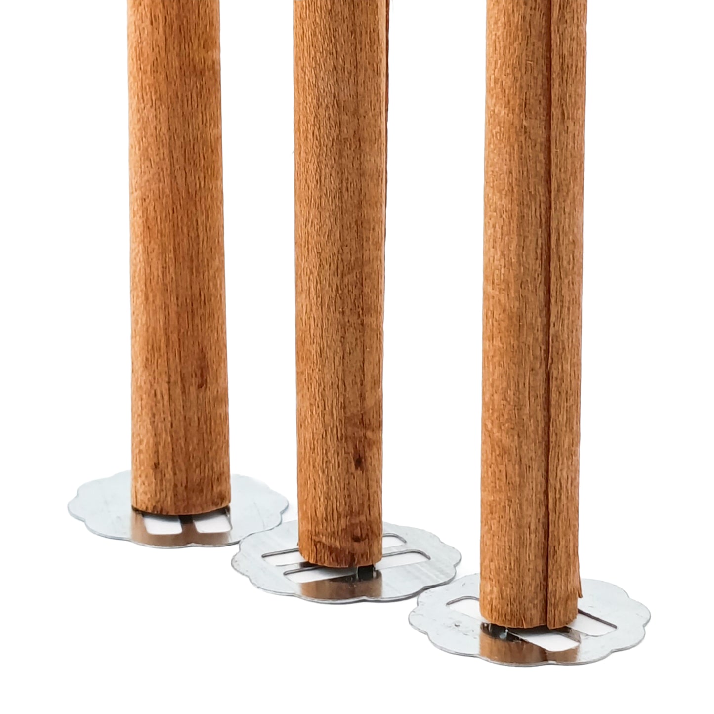Pabilo de Madera para Velas - Tubo Cilíndrico 10×120 mm - Mecha de Madera con Fichas