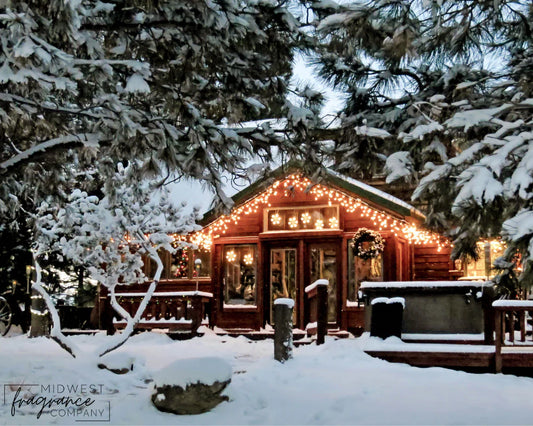 Fragancia Midwest Fragrance Company - Christmas Cabin - Cabaña Navideña - Importado de USA