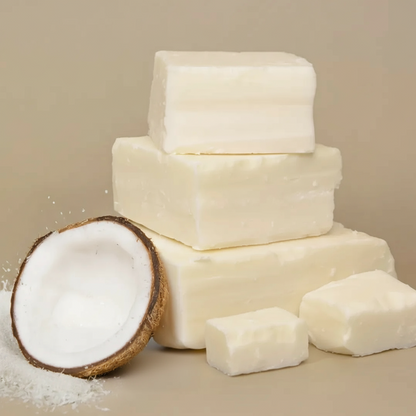 Cera de Coco en Bloque para Velas en Frasco / Velas de Masaje - Bajo Punto de Fusión (BPF)