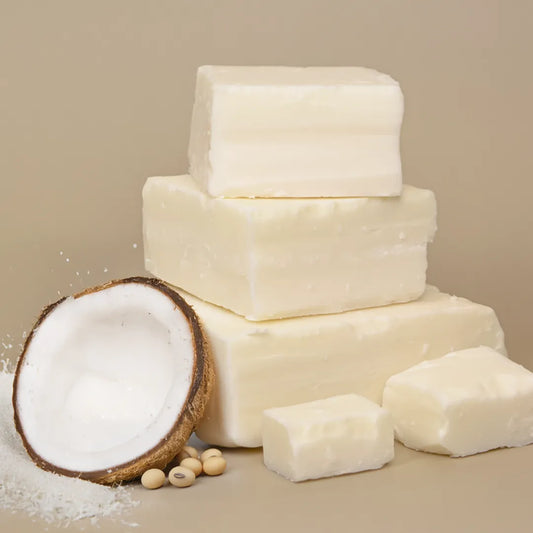 Cera de Soya y Coco en Bloque para Velas - Medio Punto de Fusión