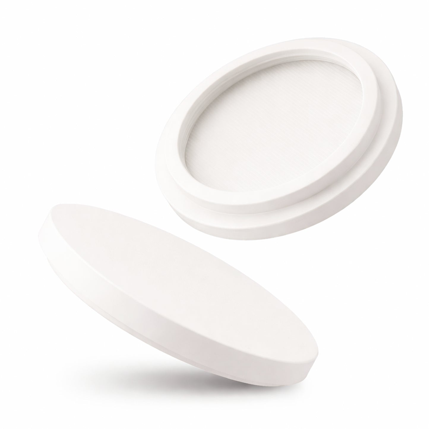 Tapa de Plástico XXS para Vasos de Velas - Blanco