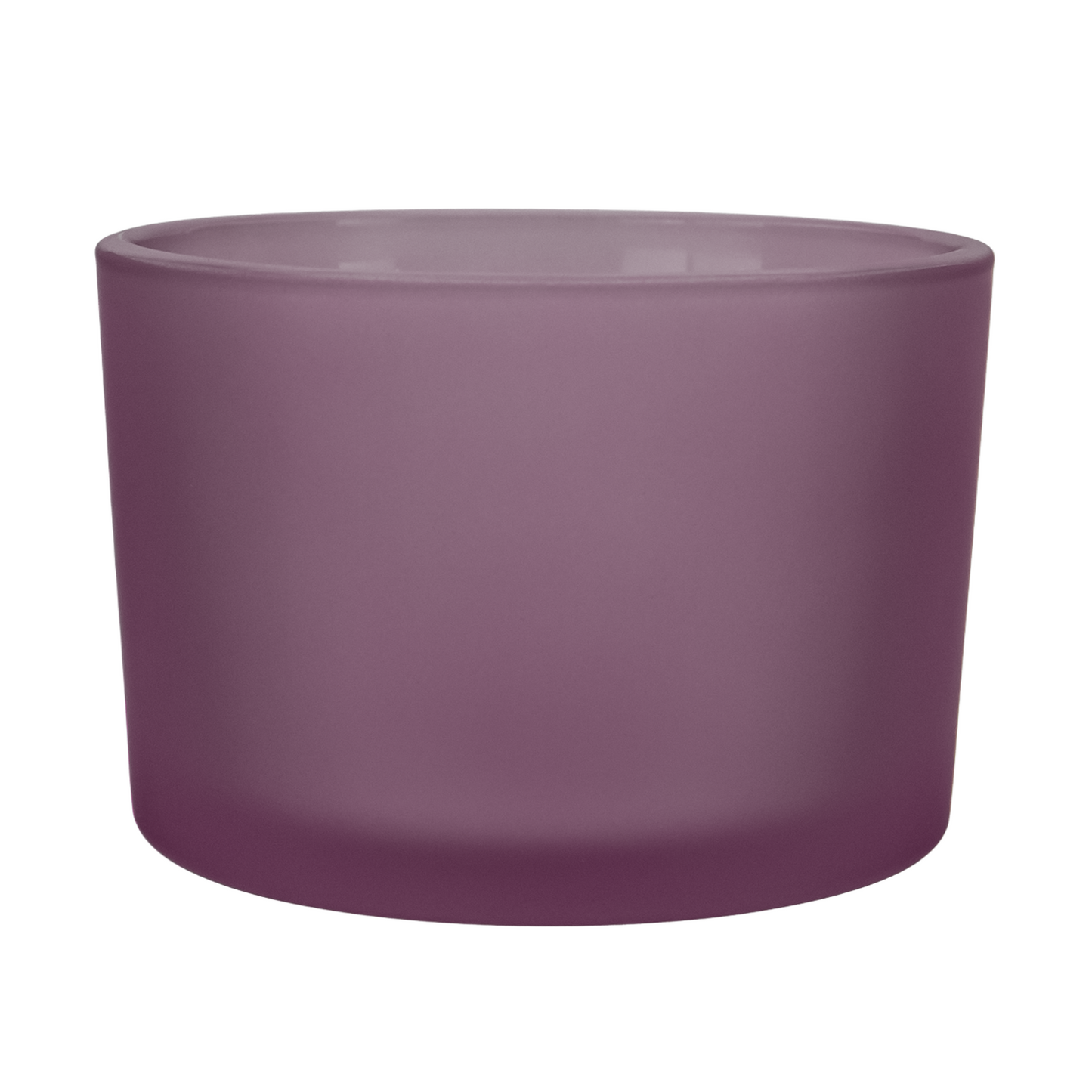 140ml - Mónaco Vaso de vidrio para velas - Morado / Fucsia