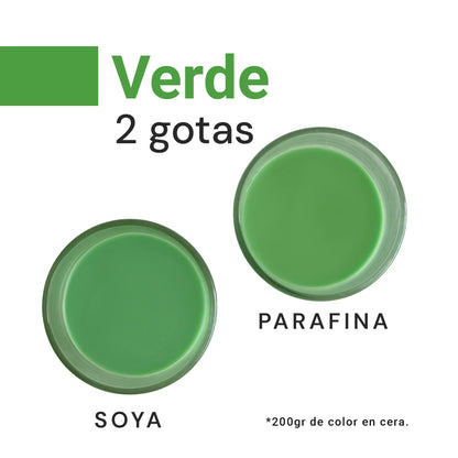Colorante Líquido para Velas  – Ultra Concentración - Color: Verde