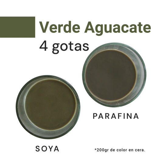 Colorante Líquido para Velas  – Ultra Concentración - Color: Verde Aguacate