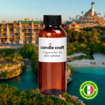 Fragancia Candle Craft - Inspirada en Xcaret - Esencia para Velas Jabones Difusores y Más - Hecho en México