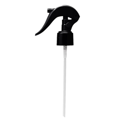 Atomizador Mini Trigger con Seguro para Botellas Plástico - Rosca R - 24/410 - Negro - Candle Craft