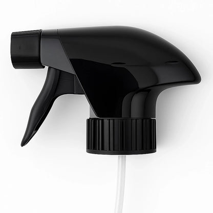 Atomizador Tipo Trigger - Rosca 28/410 - Doble Modo de Disparo Brisa y Chorro - Negro - Candle Craft