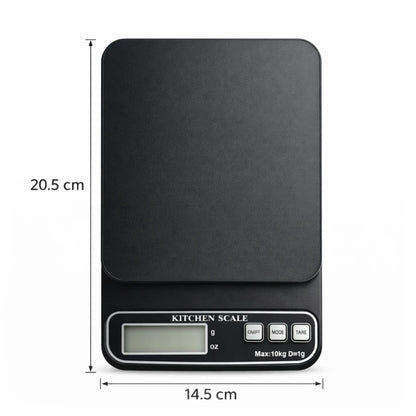 Báscula Digital - Gramera de Plástico con Plataforma de Acero con Pantalla Digital - Capacidad de 10kg - Candle Craft