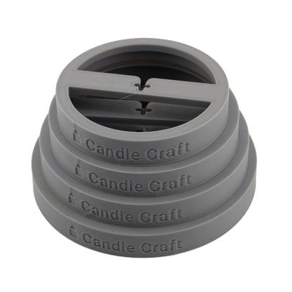 Herramienta para Centrado de Pabilos - Soporte de Mechas  (Wick Holder) - Gris- Tamaño: XL