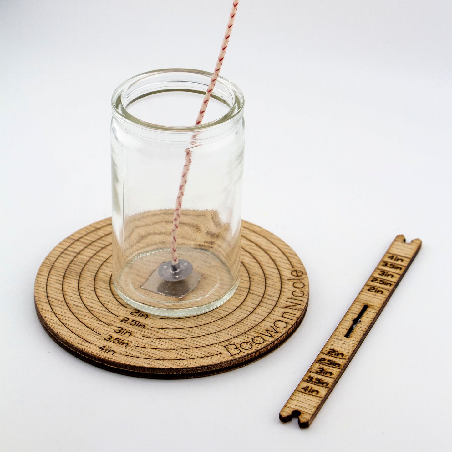 Centrador Magnético - Boowan Nicole -  Universal de Pabilos y Mechas (Wick Setter) para Velas