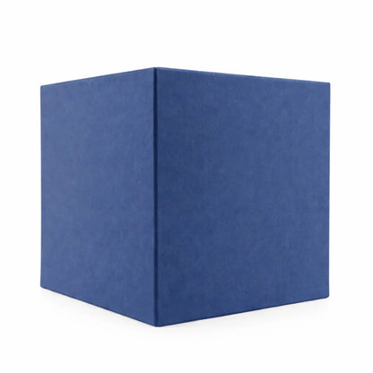 Caja Decorativa Cuadrada para Velas – Azul Marino | Grande 10x10 cm - Candle Craft