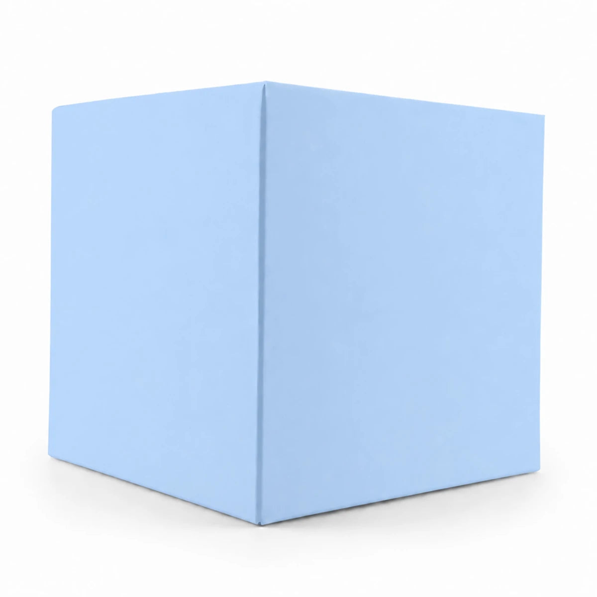 Caja Decorativa Cuadrada para Velas – Azul Pastel Claro | Extra Grande 10.5x10.5 cm - Candle Craft
