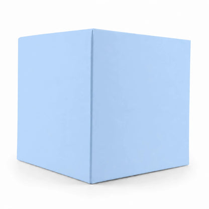 Caja Decorativa Cuadrada para Velas – Azul Pastel Claro | Extra Grande 10.5x10.5 cm - Candle Craft