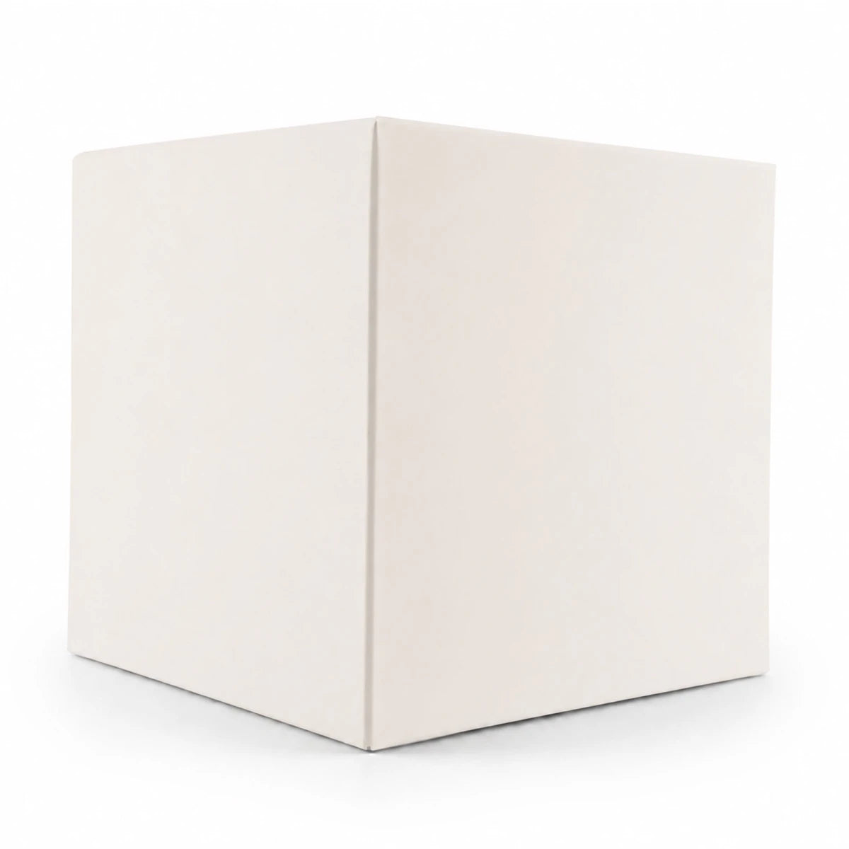 Caja Decorativa Cuadrada para Velas – Blanco | Extra Grande 10.5x10.5cm - Candle Craft