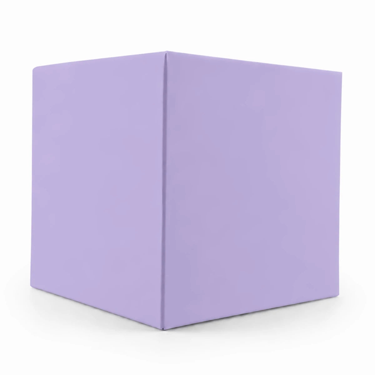 Caja Decorativa Cuadrada para Velas – Morado Pastel Lavanda | Extra Grande 10.5x10.5 cm - Candle Craft