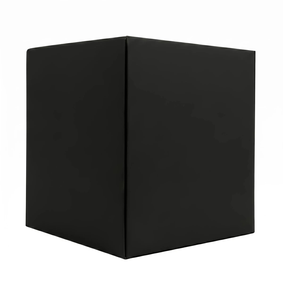 Caja Decorativa Cuadrada para Velas – Negro | Chica 7.5x9.0 cm - Candle Craft