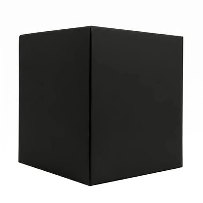 Caja Decorativa Cuadrada para Velas – Negro | Chica 7.5x9.0 cm - Candle Craft