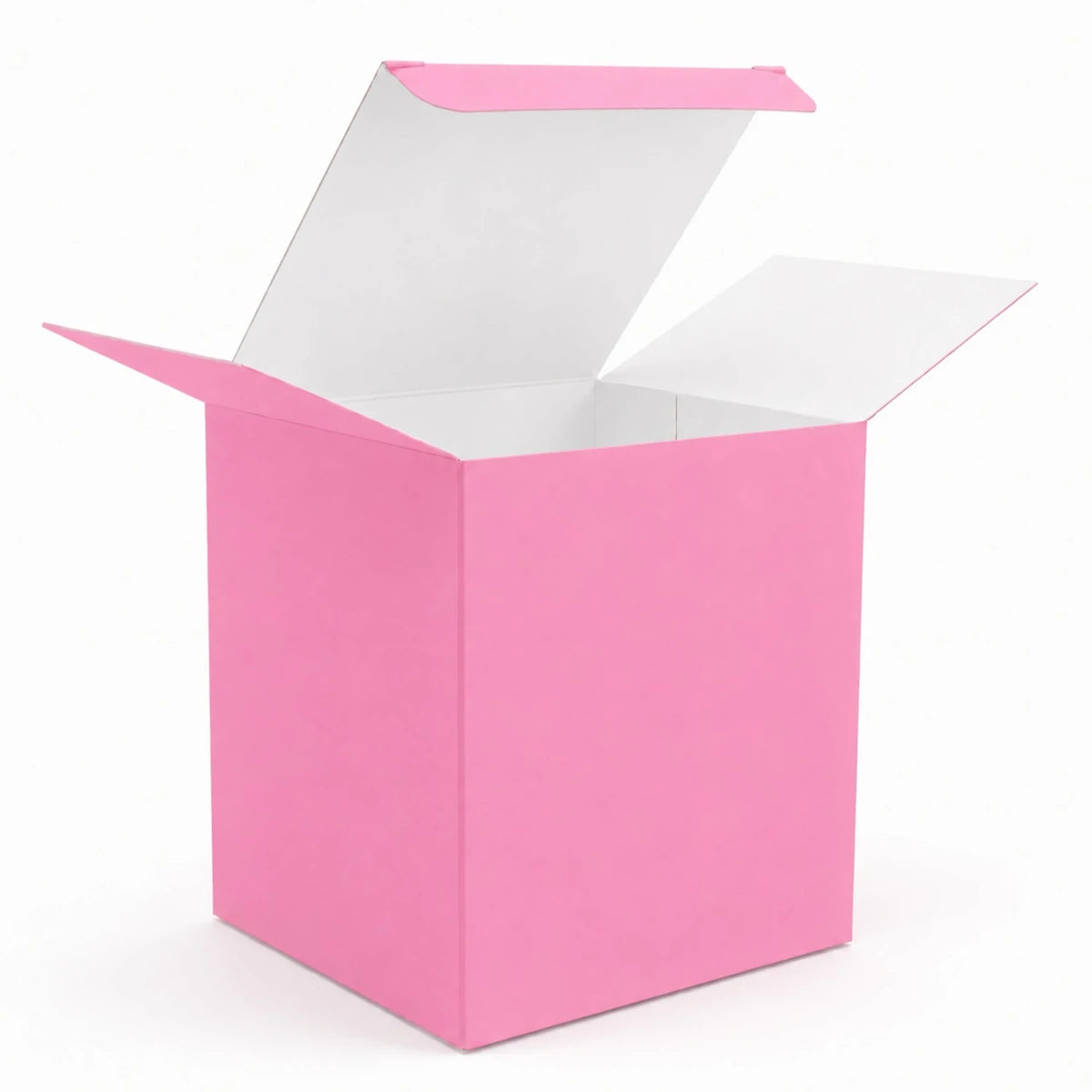Caja Decorativa Cuadrada para Velas – Rosa Pastel | Extra Grande 10.5x10.5 cm - Candle Craft