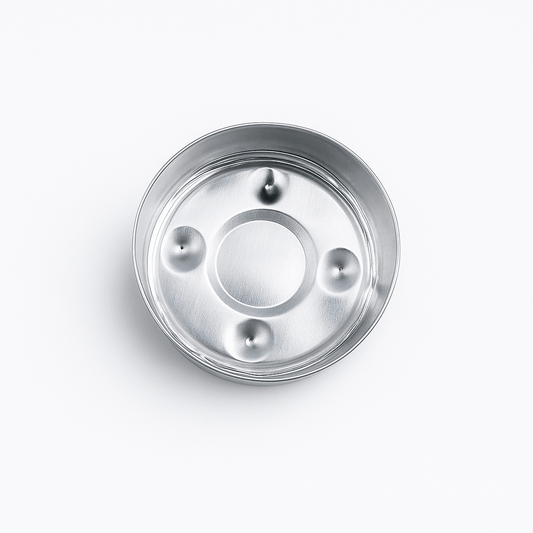 Caja - Lata de Aluminio para Velas de Té – Contenedor / Frasco para Vasos para Velas Artesanales - Candle Craft