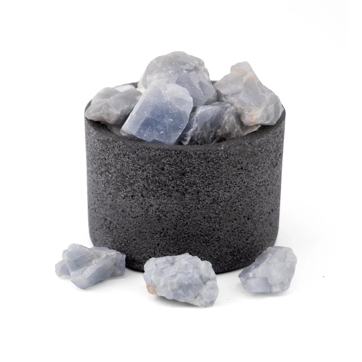 Calcita Azul Bruto – Piedra de Armonía, Protección y Paz - Candle Craft