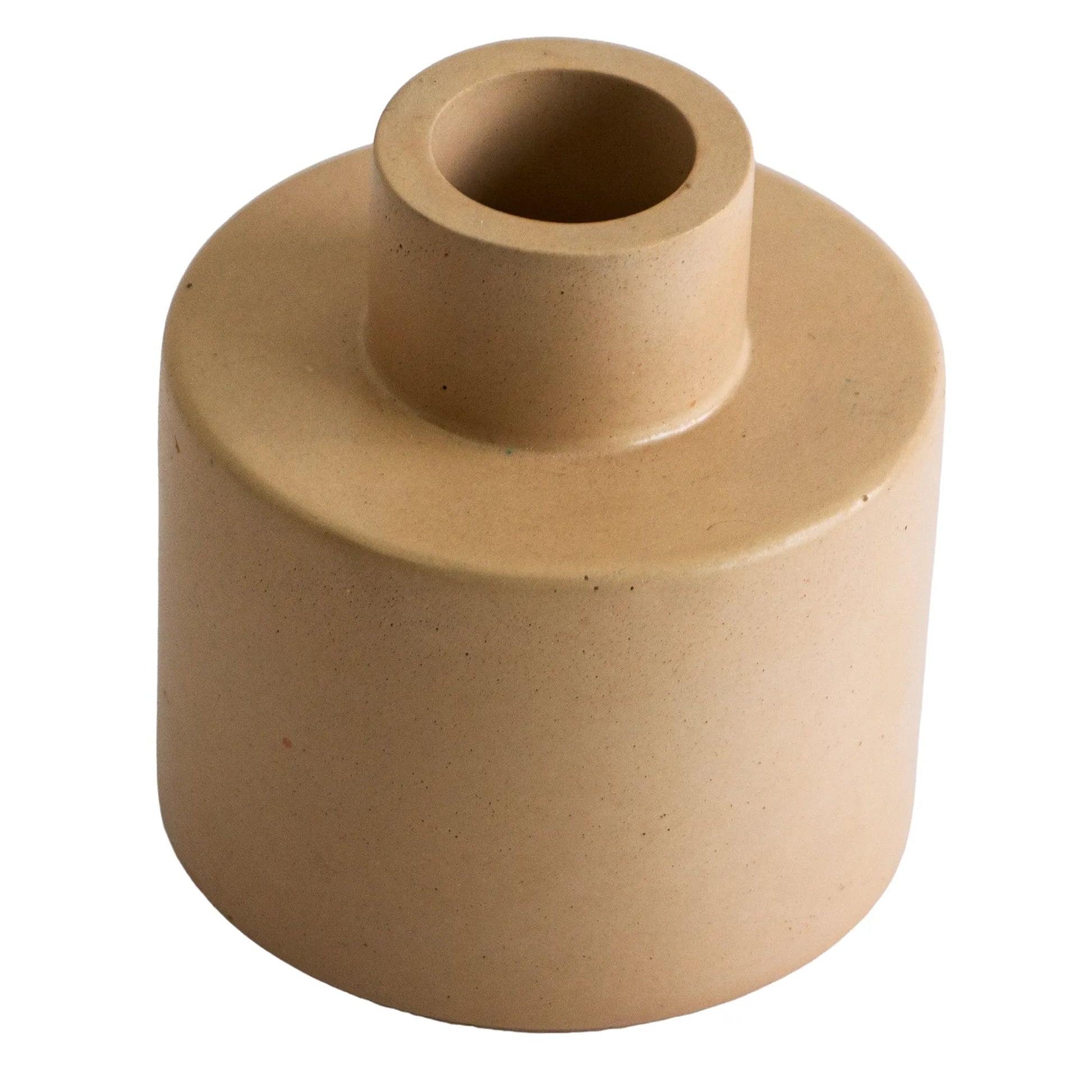 Carrara – Botella Difusora redonda de Concreto para Difusor de Varillas – Marrón Café Claro - Candle Craft