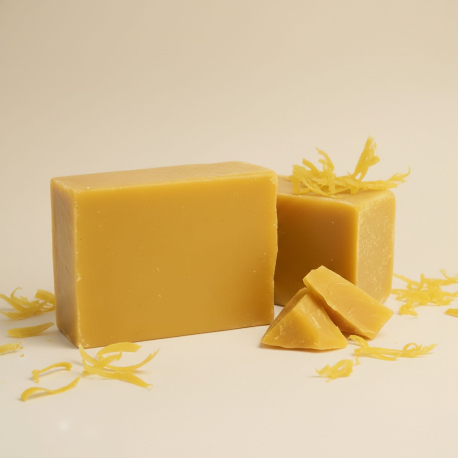 Cera de Abeja Europea Amarilla en Bloque para Velas - Alto Punto de Fusión (APF) - Hecho en Europa - Candle Craft