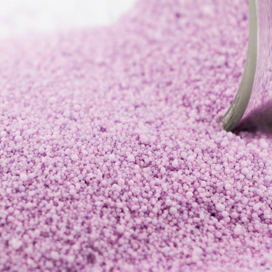 Cera de Arena Color / Cera de Nieve Vegetal para Velas Decorativas - Morado Pastel - Candle Craft