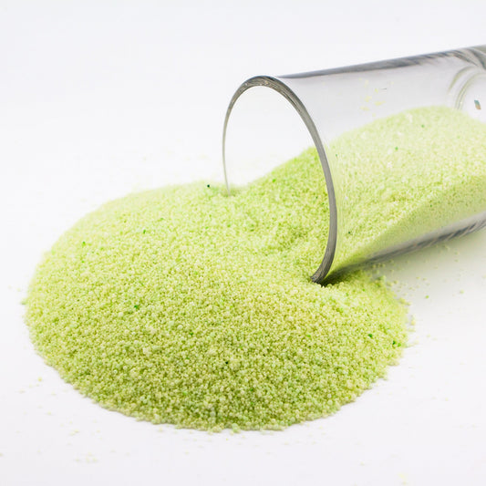 Cera de Arena Color / Cera de Nieve Vegetal para Velas Decorativas - Verde Pastel - Candle Craft