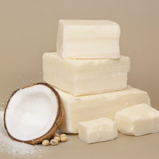 Cera de Soya y Coco en Bloque para Velas - Medio Punto de Fusión - Candle Craft