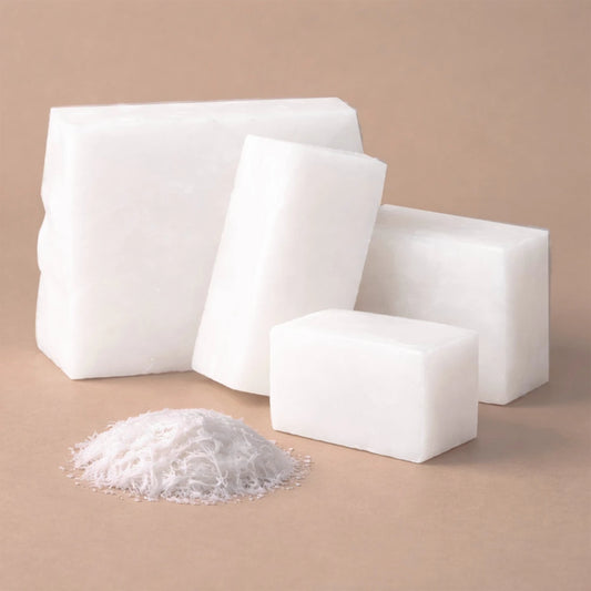 Cera Microcristalina en Placa - Parafina Micro para Cirios y Velas Tipo Pilar – Color Blanco Opaco - Alto Punto de Fusión (APF) - Candle Craft