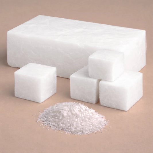 Cera Microcristalina en Placa - Parafina Micro para Cirios y Velas Tipo Pilar – Color Blanco Opaco - Alto Punto de Fusión (APF) - Candle Craft