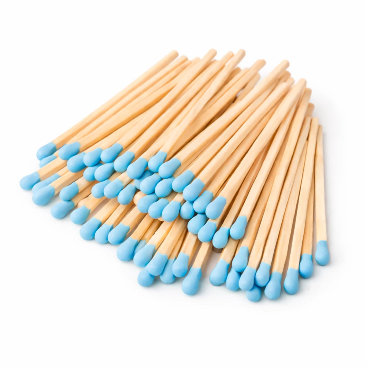 Cerillos de Colores Largos de Madera para Velas - Fósforos de Madera - Azul Pastel - Candle Craft