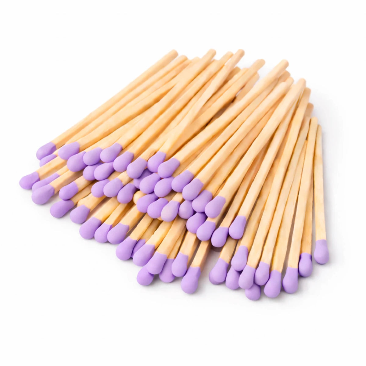 Cerillos de Colores Largos de Madera para Velas - Fósforos de Madera - Lavanda - Candle Craft