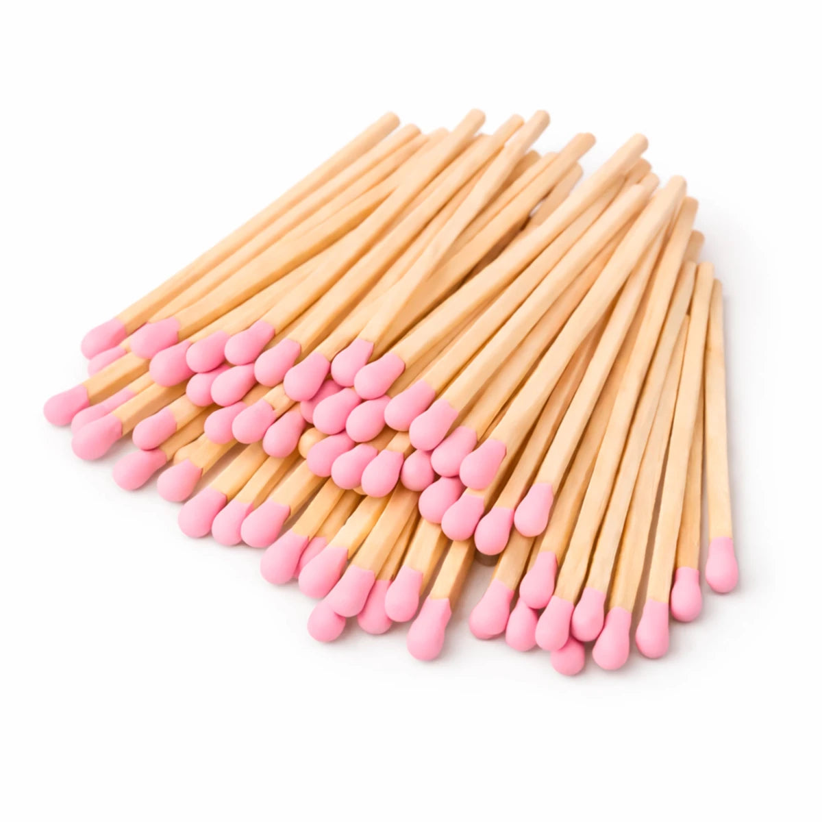 Cerillos de Colores Largos de Madera para Velas - Fósforos de Madera - Rosa Pastel - Candle Craft