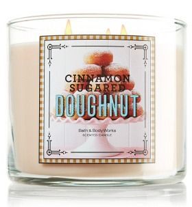 Fragancia Candle Craft - Cinnamon Sugared Doughnut - Dona Azucarada con Canela - Inspirada en Bath & Body Works (BBW)® / White Barn ®