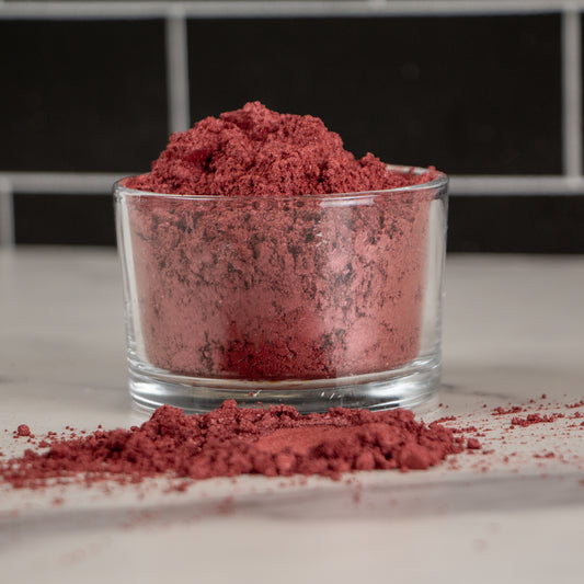 Mica Mineral Cobre para Velas Artesanales – Pigmento en Polvo con Acabado Metálico Brillante