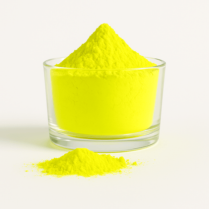 Colorante en Polvo Neón Fluorescente para Velas Alta Concentración – Color: Amarillo - Candle Craft