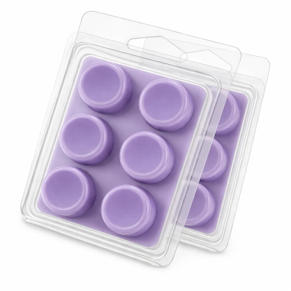 Contenedor para Wax Melt - Clamshell de 6 cavidades Redondas - Molde / Vaso para cera derretibles en Corazon aromáticas para quemador - Candle Craft