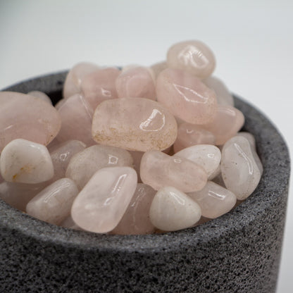 Cuarzo Ágata Rosa Pulido – Piedra Preciosa de la Armonía y el Amor Propio para Velas y Decoración - Grado B - Candle Craft