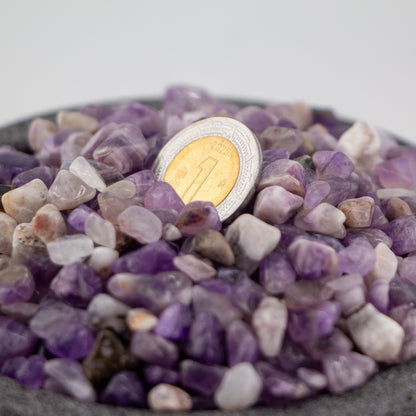 Cuarzo Amatista Confeti – Piedra de Protección, Intuición y Calma Espiritual - Candle Craft