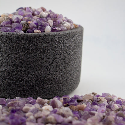 Cuarzo Amatista Confeti – Piedra de Protección, Intuición y Calma Espiritual - Candle Craft